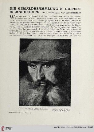 5: Die Gemäldesammlung B. Lippert in Magdeburg