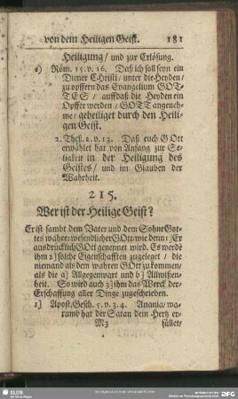 [35. Der Heil. Geist u. dessen Gottheit ]