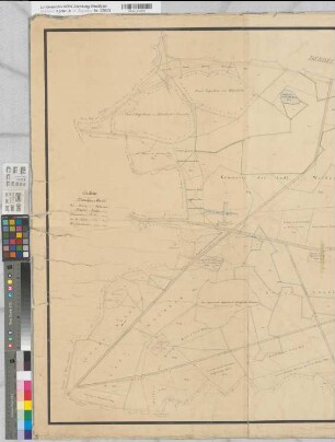 Wolbeck (Münster), Telgte (Telgte), Teilung der Berdelheide, Brouillonkarte Bl.1