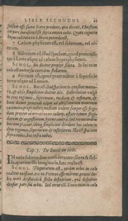 Cap. 3. De lineis in caelo.