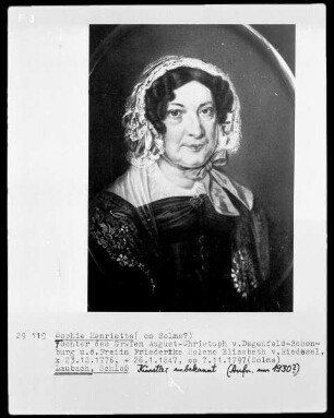 Sophie Henriette Gräfin zu Solms