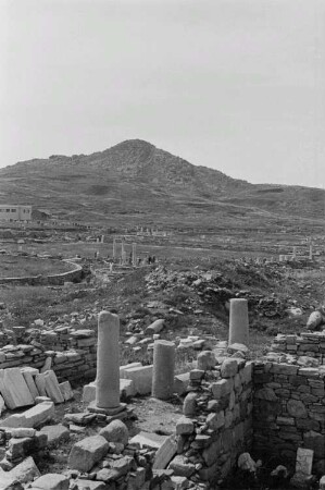 Reisefotos Griechenland. Delos (Stadt). Antike Ruinen