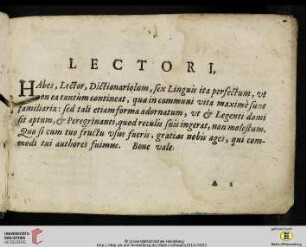 Lectori