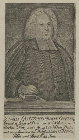Bildnis des Conrad Gottfried Blanckenberg