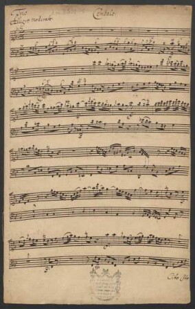 Trio sonatas; vla da gamba, cemb; g-Moll; H 510; Wq 88