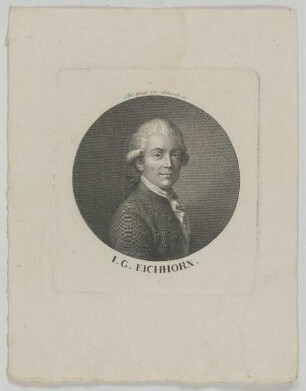 Bildnis des I. G. Eichhorn