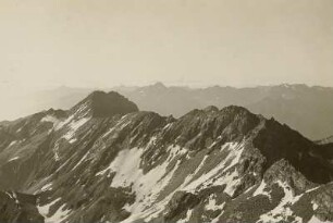 Hohe Tauern, Goldberggruppe. Blick vom Geisselkopf (2968 m) nach Süden