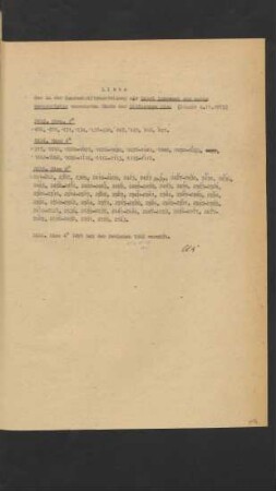 Liste der Libri impressi cum notis manuscriptis aus der Bibliothek Diez