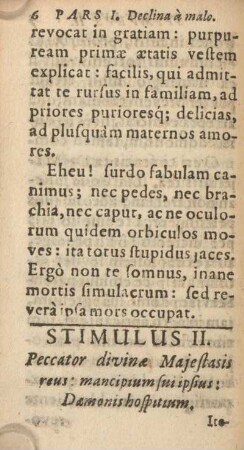 Stimulus II.