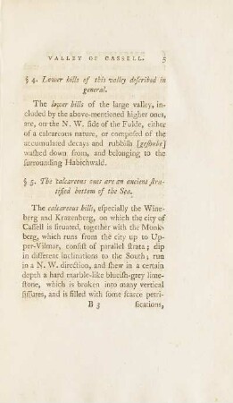 § 4. Lower bills of this valley described in general