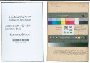 Entnazifizierung Gerhard Koesters , geb. 26.08.1904 (Kuerschner)