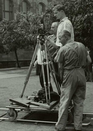Filmaufnahme, Dresden, 1966
