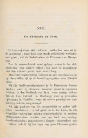 XIX. De Chinezen op Java