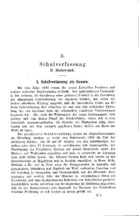 Schulverfassung