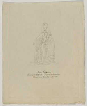 Bildnis der Anna Catharina, Prinzessin von Braunschweig