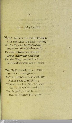 III. Elysium