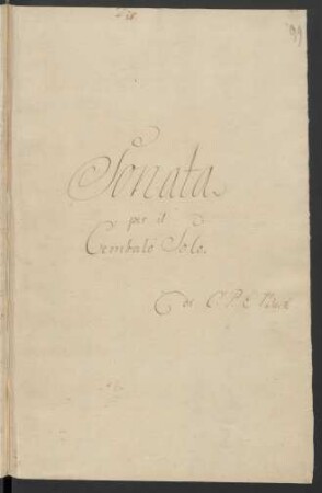 Sonaten; cemb; Es-Dur; H 16; Wq 65.7