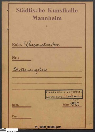 Stellenangebote
