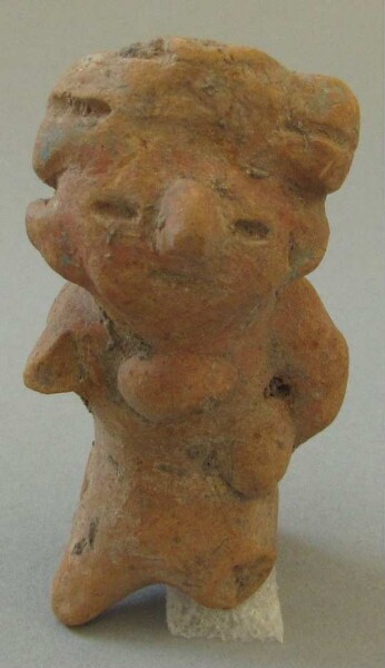 Clay pipe as a clay figure (fragmented)