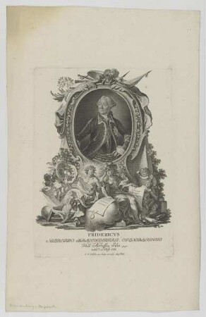 Bildnis des Fridericvs, Markgraf von Brandenburg-Ansbach