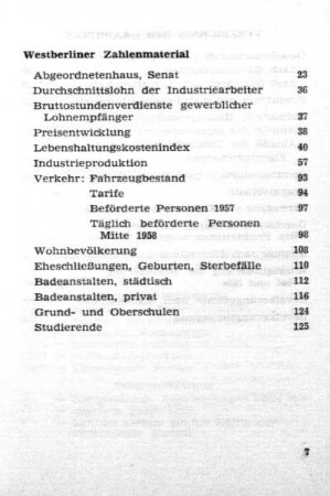 Westberliner Zahlenmaterial