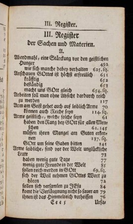 809-820, Abendmahl, eine Stärckung...