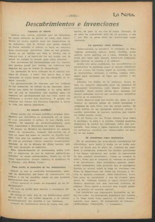 Descubrimientos e invenciones