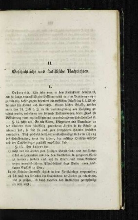 ¬[Die¬ Beförderung eines regelmäßigen und ununterbrochenen Schulbesuches in Oesterreich]