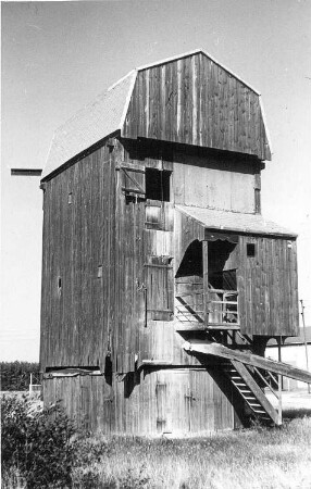 Jessen (Elster)-Buschkuhnsdorf. Paltrockmühle (vor 1998 nach Steffenshagen bei Bad Doberan umgesetzt)