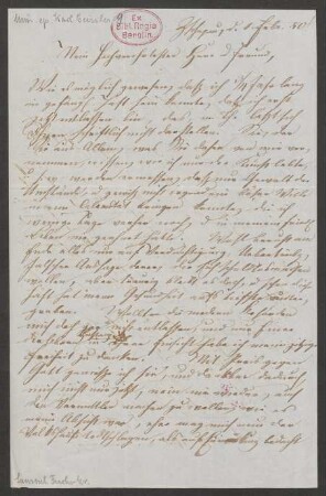 Brief an Aloys Fuchs : 01.02.1850