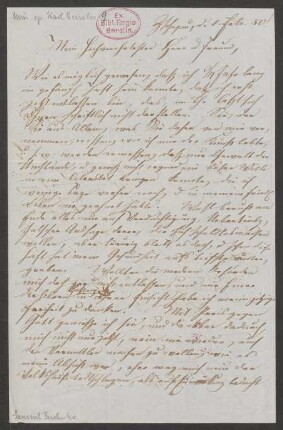 Brief an Aloys Fuchs : 01.02.1850
