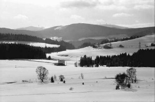 Breitnau: Breitnau mit Blick zum Feldberg