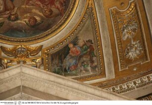 Arkadenbogen- und Apsiskalottendekoration mit typologischem Marienzyklus, Szenen aus dem Leben Mariens