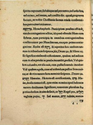 Prima quatuor capita Geneseos hebraice : cum versione Germanica e regione hebraicis characteribus
