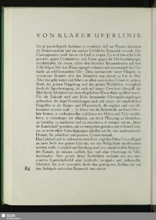 Von Klarer Uferlinie