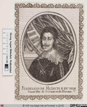 Bildnis Ferdinando II. (de' Medici), 5. Großherzog von Toscana (reg. 1621-70)