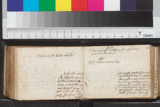 Einträge Bl. 121 - 162
