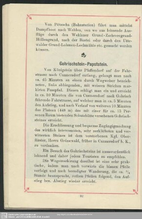 Gohrisch-Papststein