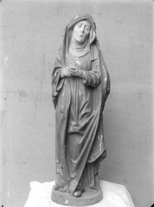 Trauernde Maria, Fragment einer Kreuzigungsgruppe