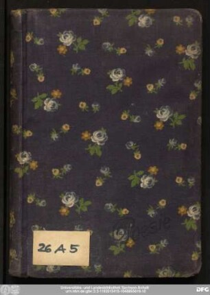 Poesie : Stammbuch Ilse Rabe