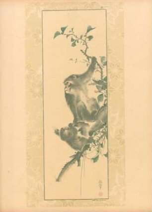 D. Affengruppe, Kakemono