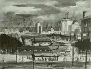Hafen von Malmö, Schweden