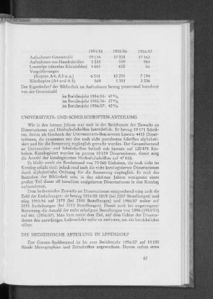 Universitäts- und Schulschriften-Abteilung