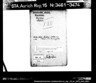 Die Gesuche des Handlungsgehilfen Willm Taddigs in Oldendorf um Dispensationen zum Eintritt in die Krämerzunft in Esens