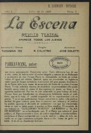 [Biografía del autor] Parravinci, autor: