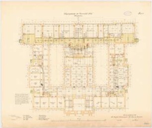 Hauptgebäude der Christian-Albrechts-Universität Kiel Erweiterung: Grundriss UG 1:100