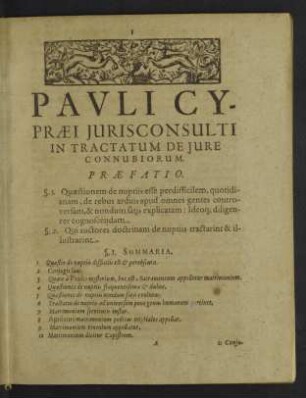 [Pars Prima]