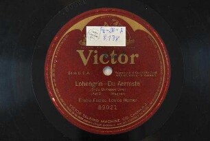 Lohengrin : Du Aermste (Thou Unhappy One); (Act 2) / (Wagner)