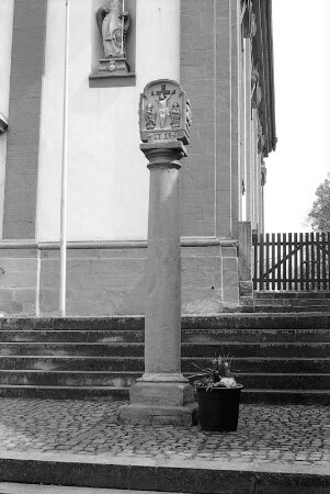 Bildstock (Bildstock); Burghaun, Marktplatz 8