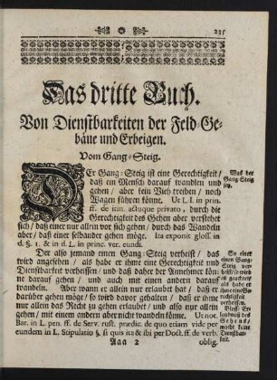 Vom Gang-Steig